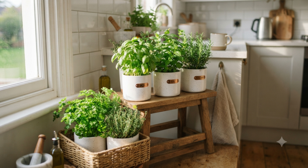 Indoor herb garden ideas for home