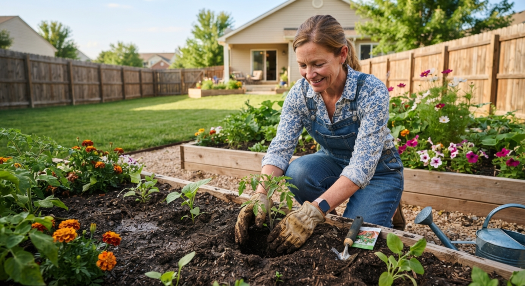 Natural gardening tips for beginners using healthy plants and organic pest control
