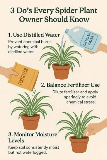 Water a Spider Plant Correctly