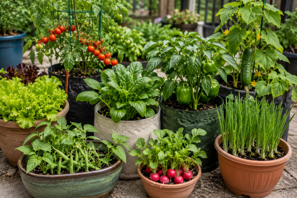 Best container gardening vegetables