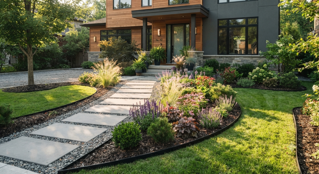 Modern garden landscaping design ideas