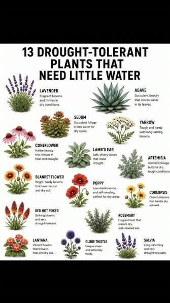 Drought Tolerant Plants