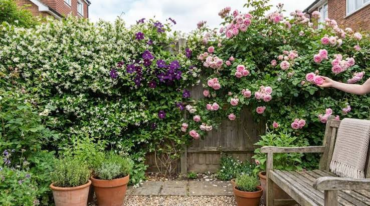 Fast Growing Climbers for Small Gardens