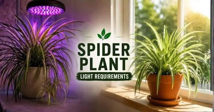Does Light Change Spider Plant