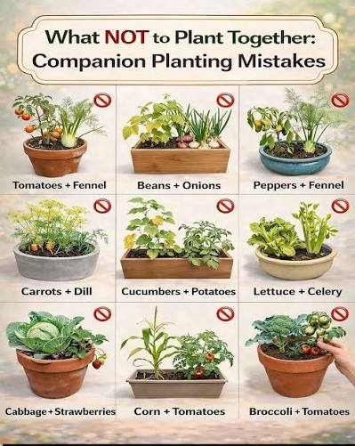 Common Companion Planting Mistakes